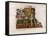 Country Folk and the Money Changer-Le Sueur Brothers-Framed Stretched Canvas