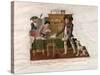 Country Folk and the Money Changer-Le Sueur Brothers-Stretched Canvas