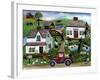 Country Folk Art Tag Sale-Cheryl Bartley-Framed Giclee Print