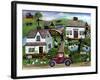 Country Folk Art Tag Sale-Cheryl Bartley-Framed Giclee Print