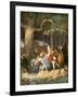 Country Folk Wending their Way to the Tourney-Newell Convers Wyeth-Framed Giclee Print