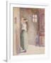 Country Girl at Her Toilet, 1888-Camille Pissarro-Framed Giclee Print