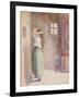 Country Girl at Her Toilet, 1888-Camille Pissarro-Framed Giclee Print