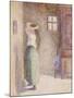 Country Girl at Her Toilet, 1888-Camille Pissarro-Mounted Giclee Print