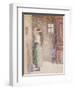 Country Girl at Her Toilet, 1888-Camille Pissarro-Framed Giclee Print