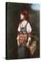 Country Girl-Alexei Harlamoff-Stretched Canvas