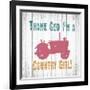 Country Girl-Alicia Soave-Framed Premium Giclee Print