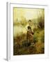 Country Girl-Daniel Ridgway Knight-Framed Giclee Print