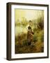 Country Girl-Daniel Ridgway Knight-Framed Giclee Print