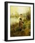 Country Girl-Daniel Ridgway Knight-Framed Giclee Print