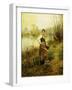 Country Girl-Daniel Ridgway Knight-Framed Giclee Print