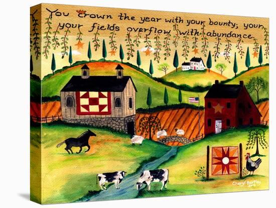 Country Harvest Dream Lang-Cheryl Bartley-Stretched Canvas