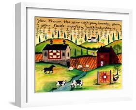 Country Harvest Dream Lang-Cheryl Bartley-Framed Giclee Print