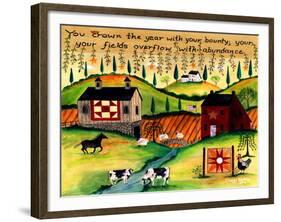 Country Harvest Dream Lang-Cheryl Bartley-Framed Giclee Print