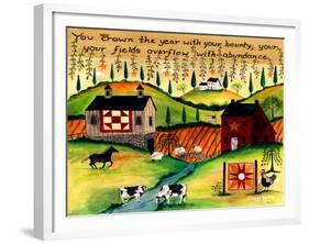 Country Harvest Dream Lang-Cheryl Bartley-Framed Giclee Print