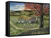 Country Hay Ride-Bob Fair-Framed Stretched Canvas