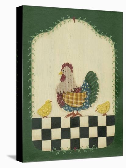 Country Hen and Chicks-Debbie McMaster-Stretched Canvas