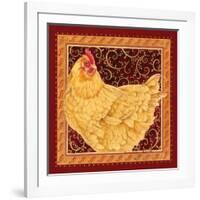 Country Hen I-Gwendolyn Babbitt-Framed Art Print