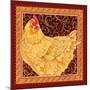 Country Hen I-Gwendolyn Babbitt-Mounted Art Print