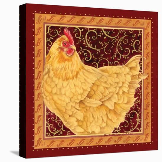 Country Hen I-Gwendolyn Babbitt-Stretched Canvas