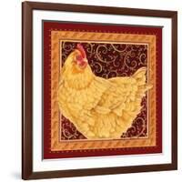 Country Hen I-Gwendolyn Babbitt-Framed Art Print