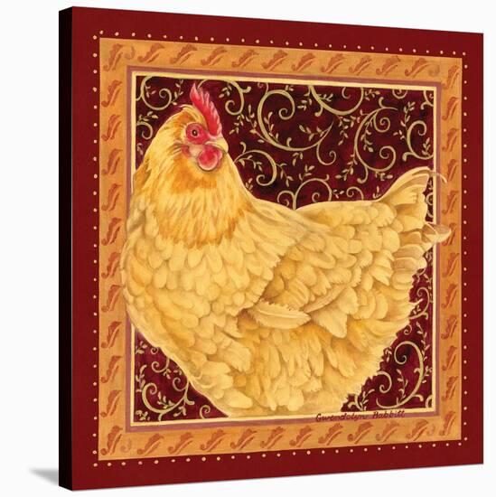 Country Hen I-Gwendolyn Babbitt-Stretched Canvas