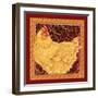 Country Hen I-Gwendolyn Babbitt-Framed Art Print