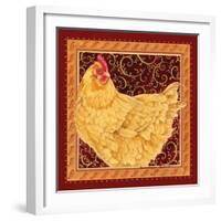 Country Hen I-Gwendolyn Babbitt-Framed Art Print