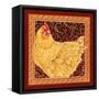 Country Hen I-Gwendolyn Babbitt-Framed Stretched Canvas