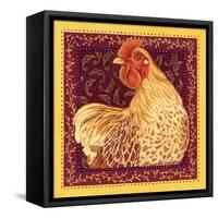 Country Hen II-Gwendolyn Babbitt-Framed Stretched Canvas