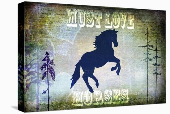 Country Horse II-LightBoxJournal-Stretched Canvas