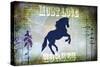 Country Horse II-LightBoxJournal-Stretched Canvas