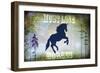 Country Horse II-LightBoxJournal-Framed Giclee Print