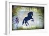 Country Horse II-LightBoxJournal-Framed Giclee Print