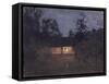 Country House at the Twilight, 1890S-Isaak Ilyich Levitan-Framed Stretched Canvas