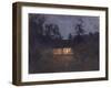 Country House at the Twilight, 1890S-Isaak Ilyich Levitan-Framed Giclee Print