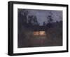 Country House at the Twilight, 1890S-Isaak Ilyich Levitan-Framed Giclee Print