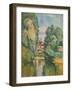 'Country House by a River', c1890-Paul Cezanne-Framed Giclee Print