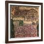 Country House by the Attersee, circa 1914-Gustav Klimt-Framed Giclee Print