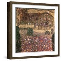 Country House by the Attersee, circa 1914-Gustav Klimt-Framed Giclee Print