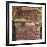 Country House by the Attersee, circa 1914-Gustav Klimt-Framed Giclee Print