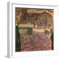 Country House by the Attersee, circa 1914-Gustav Klimt-Framed Giclee Print