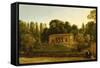 Country House for the Gabain-Family, Charlottenburg, 1822-Karl Friedrich Schinkel-Framed Stretched Canvas