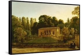 Country House for the Gabain-Family, Charlottenburg, 1822-Karl Friedrich Schinkel-Framed Stretched Canvas