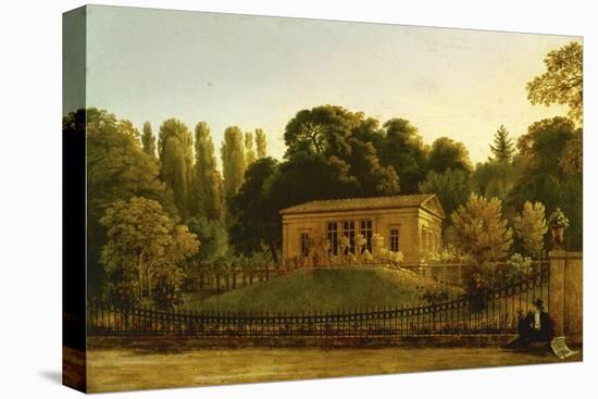 Country House for the Gabain-Family, Charlottenburg, 1822-Karl Friedrich Schinkel-Stretched Canvas