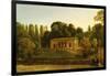 Country House for the Gabain-Family, Charlottenburg, 1822-Karl Friedrich Schinkel-Framed Giclee Print