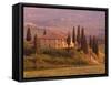 Country House, Il Belvedere, San Quirico D'Orcia, Val D'Orcia, Siena Province, Tuscany, Italy-Pitamitz Sergio-Framed Stretched Canvas