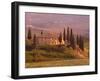 Country House, Il Belvedere, San Quirico D'Orcia, Val D'Orcia, Siena Province, Tuscany, Italy-Pitamitz Sergio-Framed Photographic Print