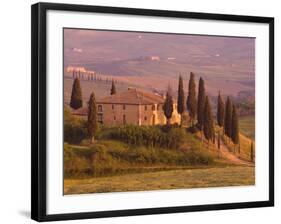 Country House, Il Belvedere, San Quirico D'Orcia, Val D'Orcia, Siena Province, Tuscany, Italy-Pitamitz Sergio-Framed Photographic Print