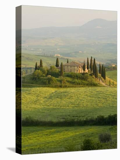Country House, Il Belvedere, San Quirico D'Orcia, Val D'Orcia, Siena Province, Tuscany, Italy-Pitamitz Sergio-Stretched Canvas